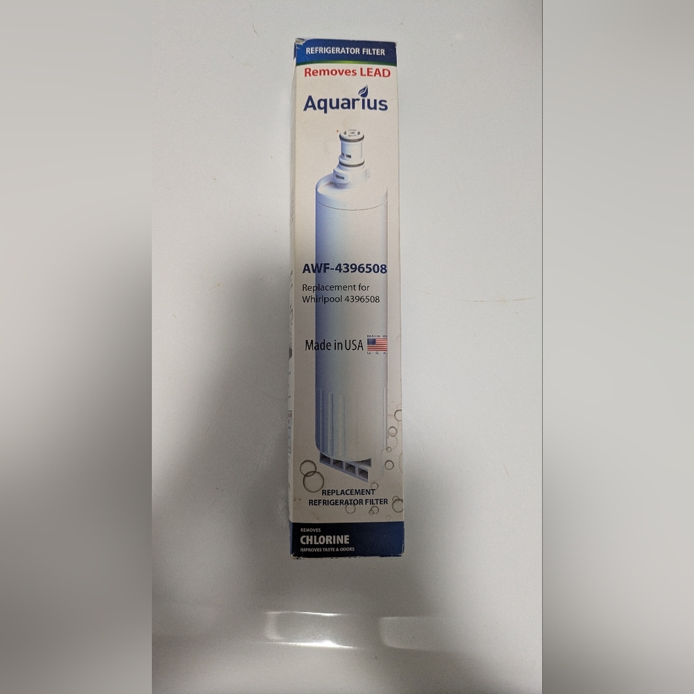 Aquarius White Refrigerator Water Filter